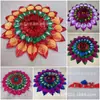 Coroa de Flores para Funeral 1,5m Coração 1,5m Bola de Papel Coroas com Fundo Colorido Rosto Coroa de Papel Brilhante Coração de Flores Coroa Brilhante