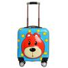 Maleta Infantil de 18 Pulgadas con Ruedas Universales Estilo Trolley Candado de Contraseña para Estudiantes Maleta de Viaje de Dibujos Animados para Equipaje de Mano Se Puede Imprimir con Logo