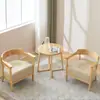 Usado casa de chá vento loja de chá com leite sofá individual cadeira B&B hotel cadeira de lazer mesa e cadeiras de café cadeira de lazer de varanda