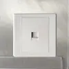 Panel de interruptores de comercio exterior, enchufe de corriente, tipo 86 doméstico, panel empotrado, interruptor de pared de cinco agujeros tipo británico, enchufe USB