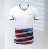 Yy camiseta de bádminton secado rápido manga corta ropa deportiva de tenis secado rápido transpirable casual camiseta deportiva unisex uniforme de equipo