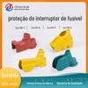 Escudo isolante porta-fusível RW7RW11RW12 escudo para-raios escudo isolante material de borracha de silicone