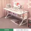 Escritorio de computadora, mesa de escritorio simple para vivienda de alquiler, escritorio para juegos, escritorio para oficina en casa, banco de trabajo, escritorio para dormitorio, escritorio de estudio