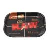Suministro Directo Transfronterizo de Hojalata 18*14cm Bandeja para Cigarrillos Almacenamiento y Organización Bandeja para Cigarrillos Metal Hierro Bandeja Accesorios para Fumar
