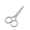 Tijeras de belleza de acero inoxidable para bordar tijeras para cejas tijeras puntiagudas tijeras para doble párpado
