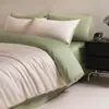 Conjunto de quatro peças de algodão de fibra longa de Xinjiang com 120 fios 100% algodão puro capa de edredom lençol de cama capa de colchão de alta qualidade têxtil para casa Nantong