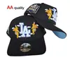 Popular en el comercio exterior, gorra de béisbol AA de alta calidad con logo de los Yankees, visera curva elegante, gorra ajustable para proteger del sol para hombres y mujeres
