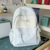 Mochila de Alta Capacidade, Estilosa e Leve para Estudantes, Adequada para Meninas do Ensino Médio e Fundamental, Versátil e Confortável para os Ombros