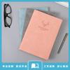 Libreta de notas A5B5 de piel de oveja sintética con logotipo personalizable, disponible al por mayor