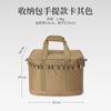 Bolso de Mano para Exteriores Caja de Almacenamiento Anticolisión Estilo Camping Bolsa Impermeable para Artículos Varios Bolsa de Almacenamiento para Vajilla y Utensilios de Cocina Bolsa Multifuncional para Picnic
