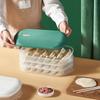 Caja para albóndigas, refrigerador de cocina para el hogar, caja de almacenamiento grande, congelador rápido, caja especial para conservación de albóndigas wonton multicapa