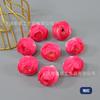 Capullo de té pulgar rosa flor artificial rosa de té flor de seda caja de dulces con caja de regalo a mano caja de flores decorativa paquete de material con flores