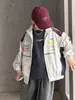 Chaqueta de Otoño para Niños, Nuevo Estilo Primavera y Otoño 2026, Chaqueta de Béisbol para Niños Medianos y Grandes, Elegante y Genial, Chaqueta de Otoño para Niños Grandes