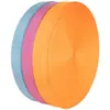 Cinta de patrón americano de nailon de imitación, cinta acanalada para correa de mochila, cinta acanalada ecológica de gasa ligera de nailon de imitación 250D