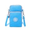 Nueva Bolsa para Teléfono Móvil Estilo Coreano Bolso de Hombro Cruzado Monedero de Nylon para Monedas Bolsa para Correr al Aire Libre Bolsa Deportiva para el Brazo Bolso de Mujer Mini
