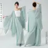 Ropa de Práctica de Danza Clásica Estilo Chino Unisex con Elementos Han, Nuevo Cárdigan para Mujer, Holgado y Fluido, Etéreo para Actuaciones Diarias