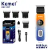 Kemei Cortapelos Eléctrico Recortador Km-427 Cortapelos de Aceite para Diseño de Cabeza Pantalla Digital Profesional Salón Cortapelos Eléctrico Venta al por Mayor