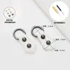 Bolsa transversal com alça de orelha bolsa de mão bolsa de couro convertida para bolsa transversal acessórios de orelha lateral da bolsa bolsa necessaire alça de orelha de reposição modificação DIY