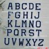 Fábrica de ensino infantil direto desenhos animados pano adesivos 26 letras letras de cor letras de cor sólida adesivos decorativos