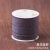 Cordão de colar de fio de algodão trançado à mão estilo Xizang, cordão para pingente não elástico, atacado, fio colorido, material de corda para artesanato