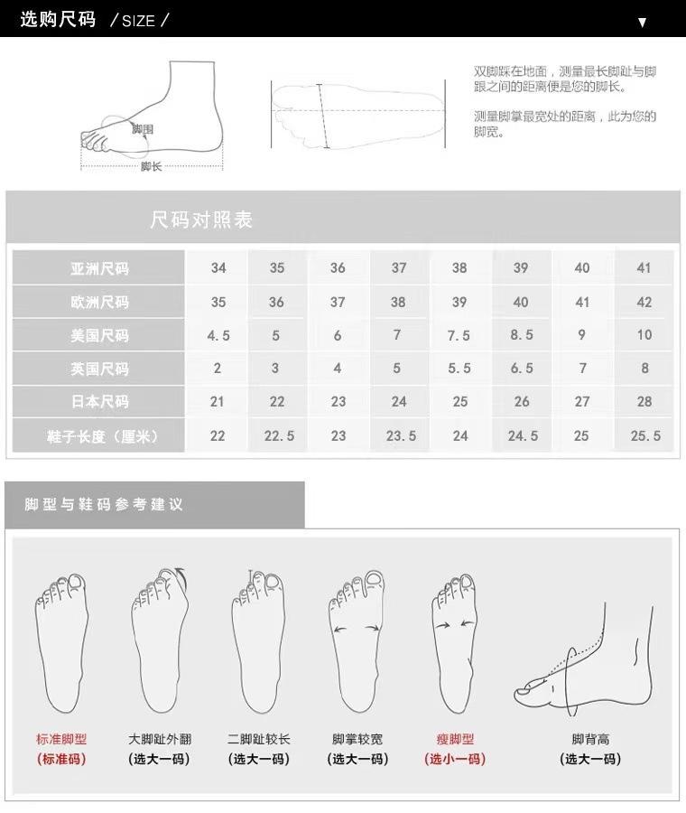 尺码图