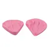 2 piezas de hojas y pétalos molde de silicona con clip para pastel, molde de azúcar, juego de combinación opcional multiestilo