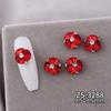 Nova K9 nail art cristal pilha broca terminou nail art jóias 16 multi-seção de alta qualidade bola de diamante de cristal huanzi corte burst flash