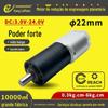 22mm Kangle eletrodomésticos automação equipamentos robô plástico miniatura motor de redução de engrenagem planetária em miniatura