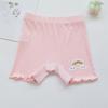 Pantalones de Seguridad para Niñas Ropa Interior Dos en uno Verano Delgados Pantalones Cortos Base para Niños Calzoncillos de Caja de Seguridad Anti-luz para Mujeres