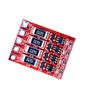 Placa de equalização de bateria de lítio de 3.7V 3.2V fosfato de ferro e lítio para 3 cordas 4 cordas Placa de equalização de carga de 3.6V 4.2V