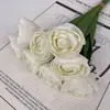 Flores Artificiales de Tulipan Decoraciones para el Hogar, Bodas, Sala de Estar, Comedor Ramo de Novia Accesorios para Fotografía Materiales Florales Ramo