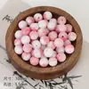 Cuentas de porcelana de dos tonos de 10 mm con patrón de dragón, cuentas redondas, cuentas sueltas, joyería hecha a mano para DIY, pulsera, collar, accesorios para enhebrar