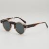 Gafas de sol redondas retro estilo Harajuku sencillas para mujer 2025, nuevas gafas de sol anti-UV de hip hop para celebridades de Internet, gafas para hombre