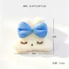 Nuevo y lindo peluche de rana fresca, accesorios de cabeza de conejito con lazo para ropa, broches DIY, accesorios para zapatos y calcetines