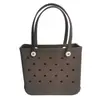 Bolsa de Eva con agujero, bolso de hombro, bolsa de playa de Eva, bolsa de almacenamiento, suave, impermeable, resistente al desgaste, bolsa de playa para natación.