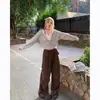 Chamarra sudadera corta gris para mujer, nuevo estilo de primavera, corte ajustado, ceñida a la cintura, top con cierre para figuras petite, moda de principios de primavera, estilo americano