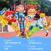 Traje de globos para el Día del Niño Colgante de bandera Accesorios de ambiente Decoración de jardín de infantes Suministros para arreglos de pared de fondo