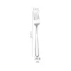 Faca e garfo colher de aço inoxidável 304 faca e garfo de bife ocidentais elegantes colher redonda espessa brilhante colher de café de aço inoxidável