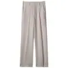 Pantalones de vestir caqui rectos premium sin planchar para hombre, Verano 2025, Ligeros, Caída de alta calidad, Adecuados para el trabajo y el uso casual