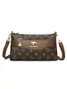 Bolso de Hombro Presbiópico Retro Estilo Nuevo Simple Versátil Moda Bolso de Mano Transfronterizo Gama Alta Piel Suave Bolso Cruzado Venta al por Mayor