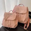 Mochila Casual Estilo Coreano para Mujer 2025 Nueva Bolsa Pequeña de Tela para Viaje Gran Capacidad Simple Mochila Escolar para Estudiantes