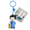 Chaveiro Pingente de Desenho Animado Lu Xun Celebridade Cultural de Shaoxing Mercadoria Zhou Shuren Mochila de Estudante Presente Criativo Venda por Atacado