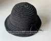 Sombrero Rememberme de Viaje Calado Transpirable de Punto Sombrero de Pescador con Corbata Elegante Sombrero de Cubo Redondo