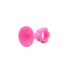Batente de Porta de Silicone Silencioso, Batente de Porta Sem Furo, Batente de Porta de Borracha, Maçaneta Traseira Anticolisão para Porta de Banheiro/Vaso Sanitário