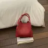 Bolsa de Ombro Grande Capacidade para Mulheres, Novo Modelo Primavera 2026, Bolsa de Ombro Retro de Alto Valor Nicho, Bolsa de Mão Estilosa