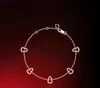 Pulseira Vintage Kirin Cabaça Cinco Flores com Joias de Ágata Vermelha Natural, Madrepérola Branca Incrustada com Diamantes, Estilo de Luxo Leve de Nicho
