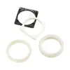 Joias Transfronteiriças Europeias e Americanas Personalidade Exagerada Resina Estilo Ins Irregular Transparente Pulseira Bracelete Geométrico Pesado