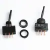 Interruptor de palanca de tres pines ASW-13 12V20A interruptor basculante para modificación de coche interruptor de palanca de dos posiciones tipo barco