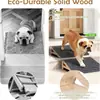 Rampa de Madera para Mascotas, Escalera Trepadora para Perros Mayores, Rampa para Mascotas, Escaleras de Madera para Perros, Escaleras Domésticas para Perros