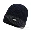 Gorro para Hombre Otoño e Invierno Gorro de Punto Chenilla Lana Forro Polar Engrosado Gorro con Protección para las Orejas para Ciclismo al Aire Libre a Prueba de Frío Gorro sin Visera